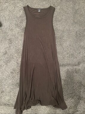 Aerie comfy army green flowy mini dress size XS/S